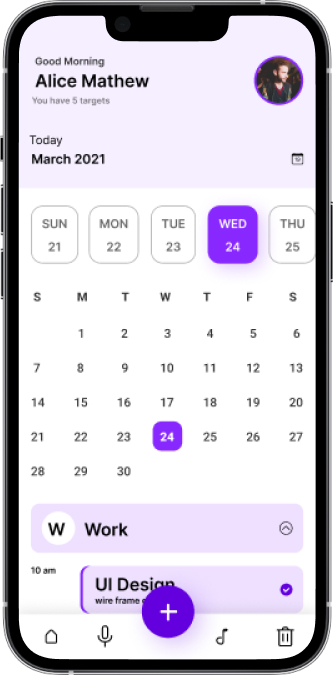 task management calender